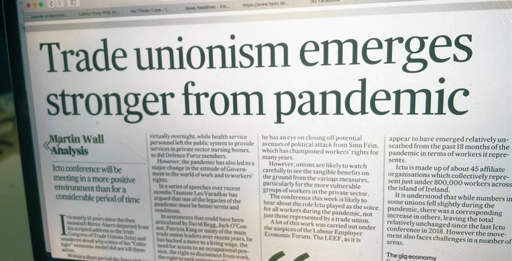 PaidiCole's tweet photo. Nobody has been untouched by the Covid crisis but I believe trade unionists do our best work when we are really up against it. Proud to be part of a movement that’s emerging stronger and more united from the pandemic. We need to be. There is still a better future to win. #BDC21 https://t.co/7vMyhhlkZo
