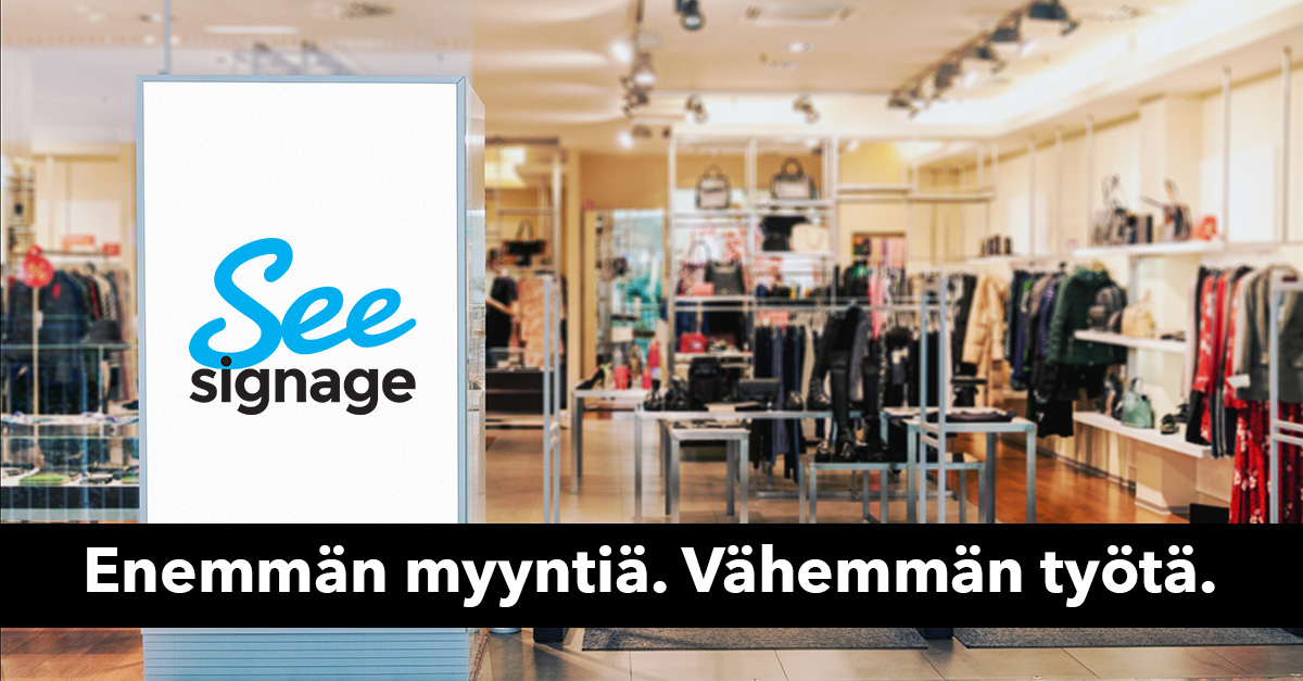 SeeSignage's tweet photo. Meiltä saat alan parhaat Digital Signage näytöt yrityksellesi 3 vuoden On-Site takuulla. Tutustu tarkemmin ja tilaa ilmainen konsultointi. Katso lisää:
https://t.co/G2gtspEWUG 

#mainosnäyttö #infonäyttö #markkinointi #digitalsignage https://t.co/JxQh4oN0L4