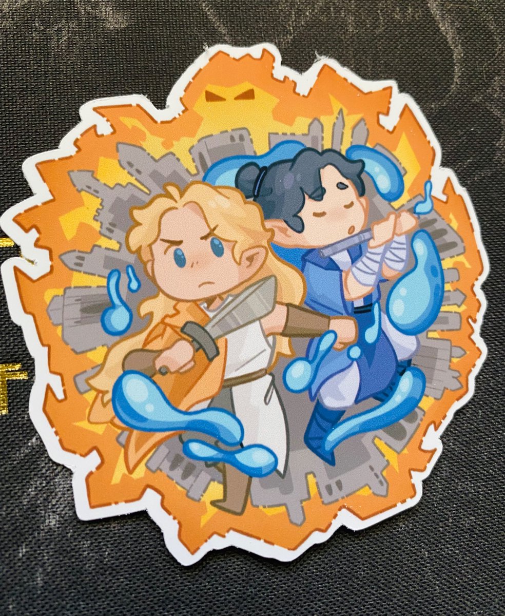 tnerdyalchemist's tweet photo. New Sticker for you Simarillion fans! Based on the Fall of Gondolin with Glorfindel and Ecthelion 👀
https://t.co/NygFiciVTA
#glorfindel #ecthelion #lotr #LordOfTheRings #Silmarillion #fallofgondolin https://t.co/OKwzdIljPB