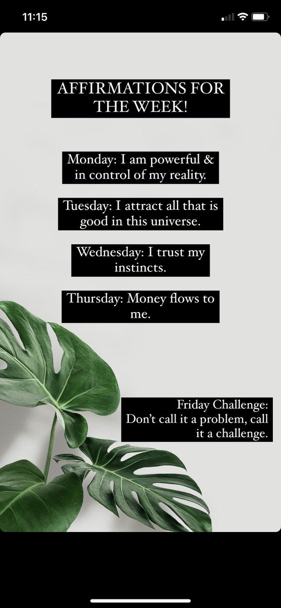 MysticMending's tweet photo. Try using these affirmations this week!

#affirmations #affrmationchallenge #selflove #yeg #stalbert #reiki https://t.co/1SKt3XaAOO