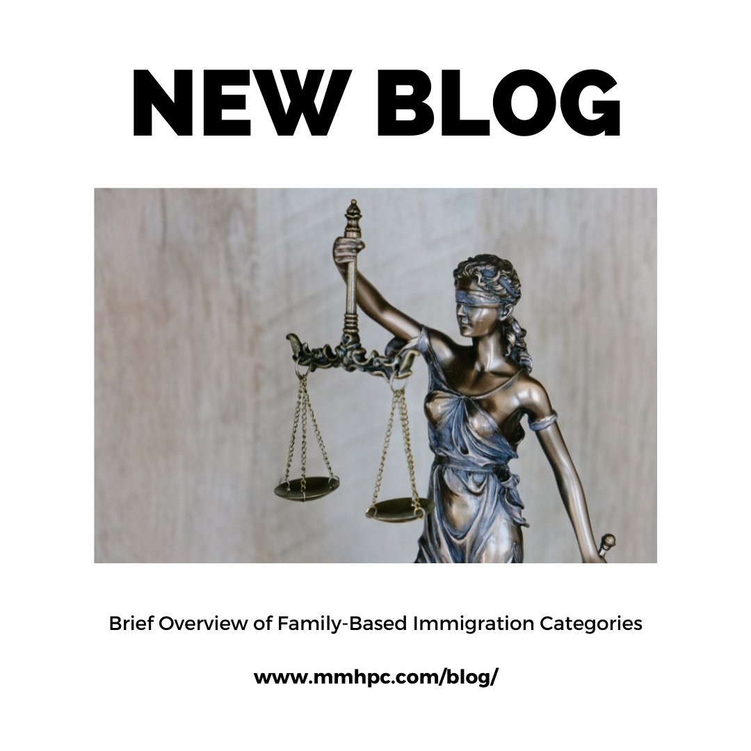 MMHPC's tweet image. Attorney Ana Valenzuela explains a Brief Overview of Family-Based Immigration Categories

#blogpost #familybased #immigration #wehelpimmigrants #chicagoimmigrationattorney