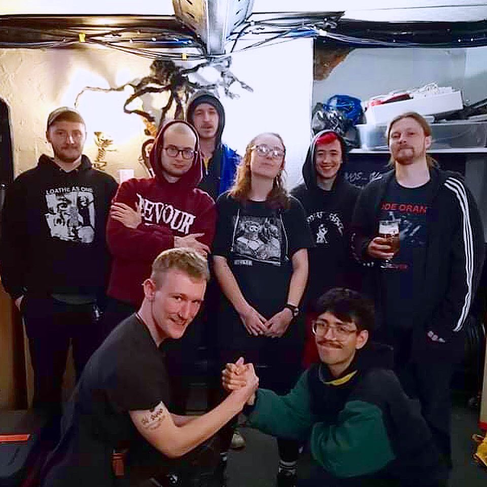 NegativeMHC's tweet photo. This weekend was the best, big up @illinformedhc and everyone who put us on 💖 next up we support Higher Power and Static Dress at Green Door Store, can’t wait m8 ✨ https://t.co/b0nckqyPIL