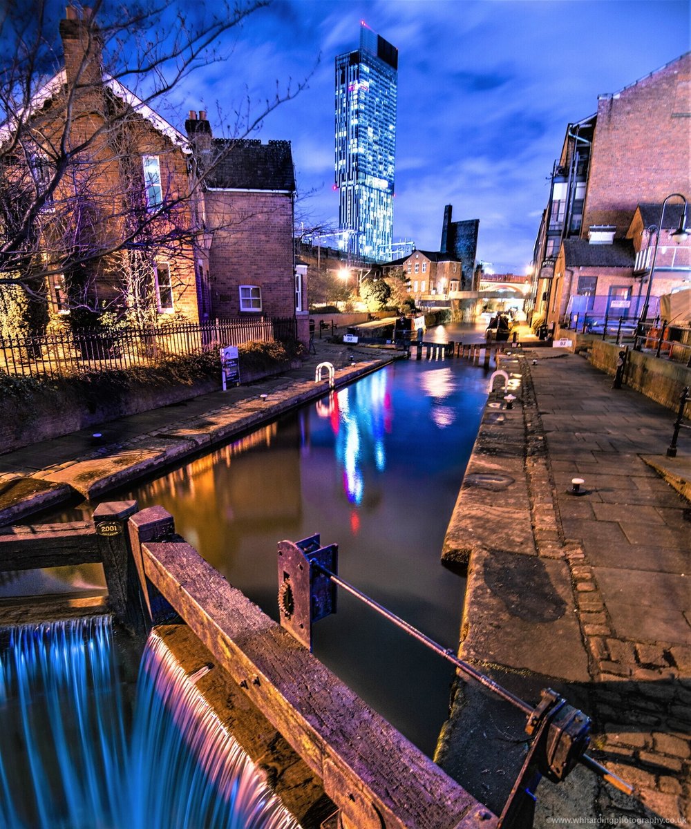 whhardingphoto's tweet photo. A re-edit on one of my most popular images.  Castlefield Nights in #Manchester next to @dukes_92 like &amp; retweet please. https://t.co/uRlSPovDXT