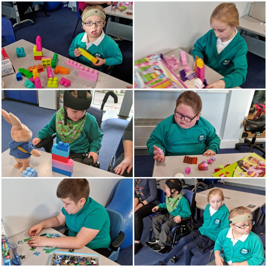 Castleviewps's tweet photo. A busy start to Monday in Yellow. #softstart #numbersongs #finemotor https://t.co/MJSV95UXVW