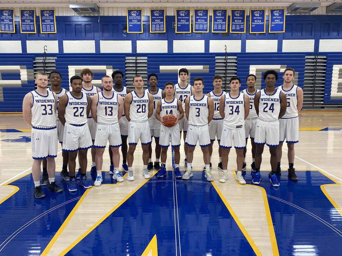 Widener University MBB tweet media