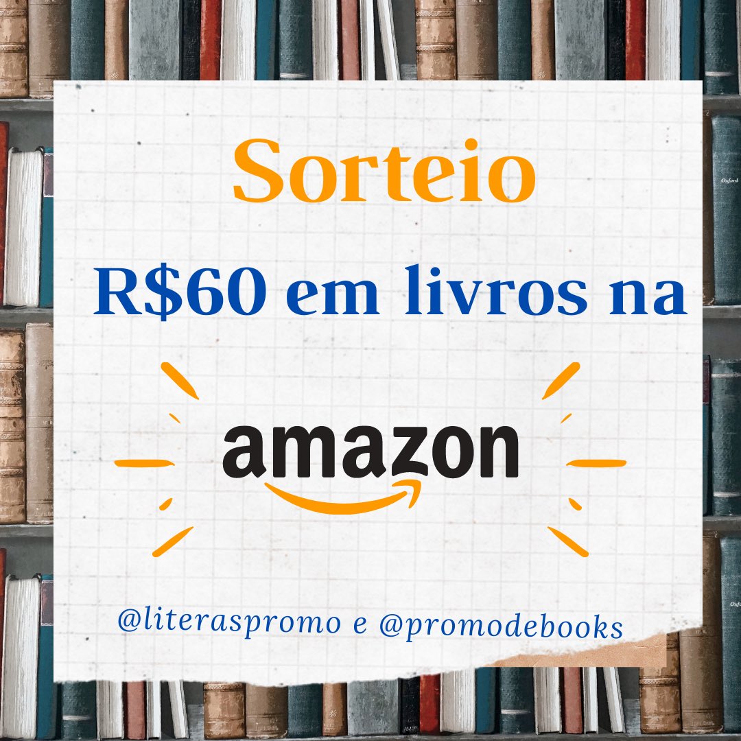 promodebooks's tweet photo. 📚📚📚 Sorteio de Livro 📚📚📚

🏆 Prêmio:
✨ R$60 em livros na Amazon!

↪️ Regras:
• Seguir @promodebooks e @literaspromo 
• Dar RT nesse tweet (sem citar)

Resultado: 05/11 🍀📚 https://t.co/AuFbgKUN63