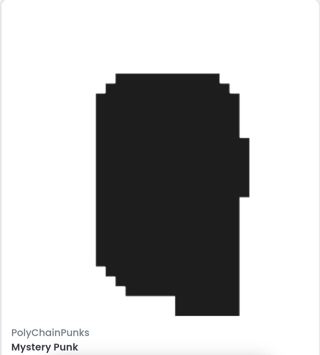 Woot Woot! Ready for the @PolyChainPunks launch on the 30th so I can meet my 2 new Punks! Though I really like that these say Mystery Punks.   If there hasn't been a Mystery Punk started yet someone should hop on that! Anyhow thank you PolyChain Punks!
#NFTCommunity #nftcollector