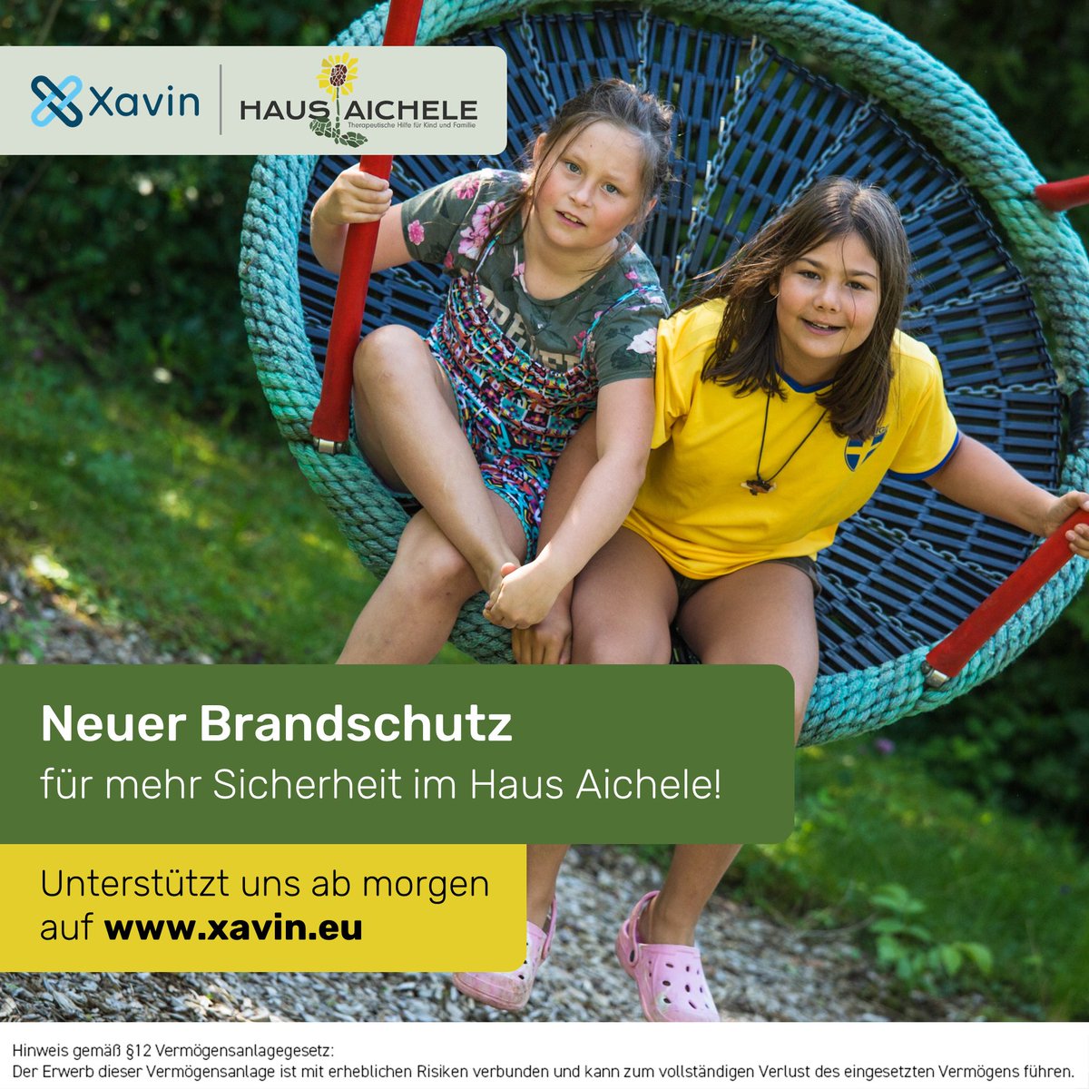 XavinCrowd's tweet photo. 𝗠𝗼𝗿𝗴𝗲𝗻 𝘀𝘁𝗮𝗿𝘁𝗲𝘁 𝐞𝐢𝐧 𝐧𝐞𝐮𝐞𝐬 #𝗣𝗿𝗼𝗷𝗲𝗸𝘁!🥳
Spürnasen aufgepasst: Das #Rätsel ist endlich gelöst! 🧐Ab morgen könnt ihr unseren neuen Projektstarter: die psychotherapeutische Einrichtung Haus Aichele in #Beuren auf Xavin unterstützen! Nicht verpassen!😱 https://t.co/eNldCOZz27
