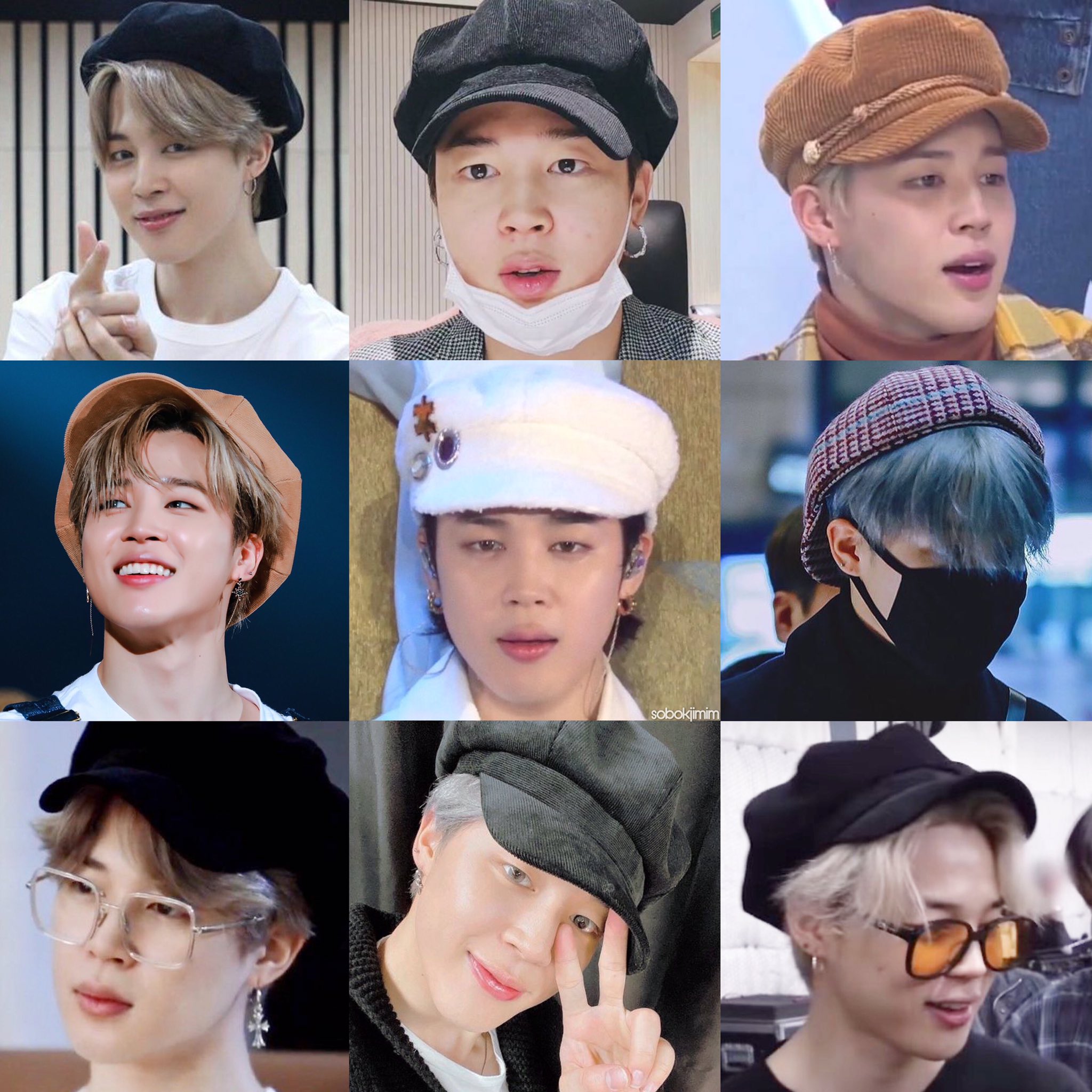 Jimin cap sales