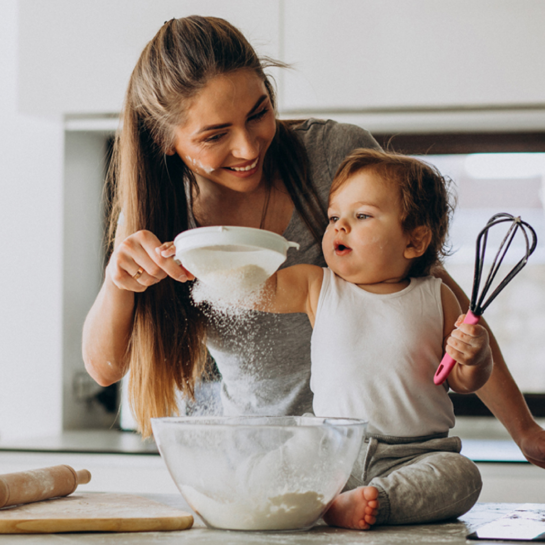 NIBCorp's tweet photo. They are never too young to develop a passion for baking 👶

#baking #healthy #baby https://t.co/ah6wGOhuBp