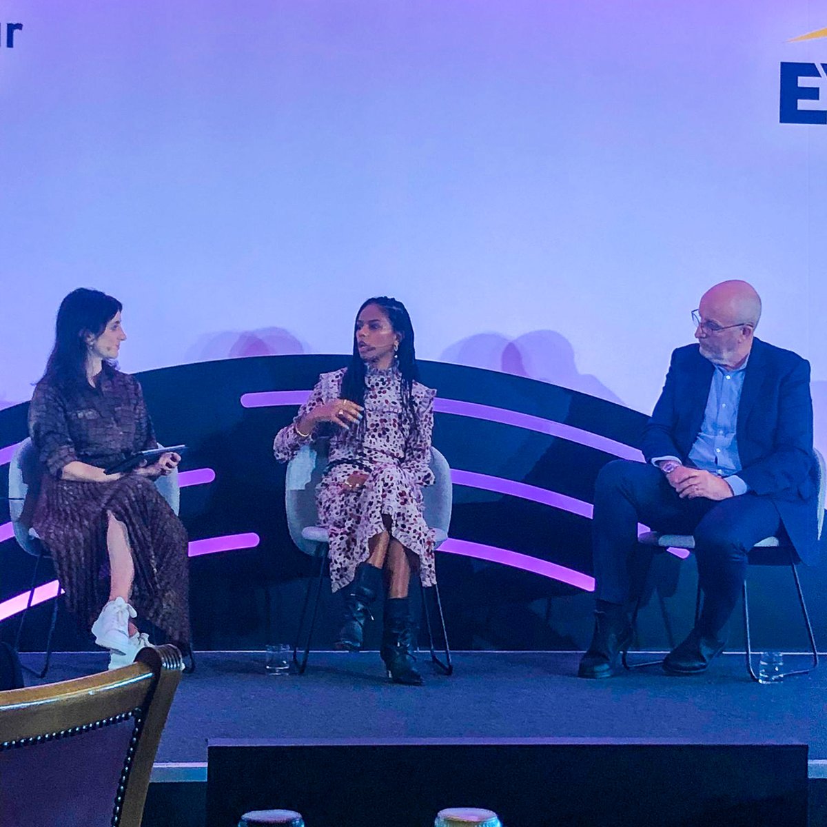 MalaikaDRC's tweet photo. We are extremely proud of Noella and her recent talk at the EY Entrepreneur of the Year Retreat last week. Many thanks to her fellow panelist Liam Black and moderator Victoria Price for making it such a fruitful conversation.

#EY #EntrepreneurOfTheYear #EYEOY https://t.co/nOhHjbi0vX