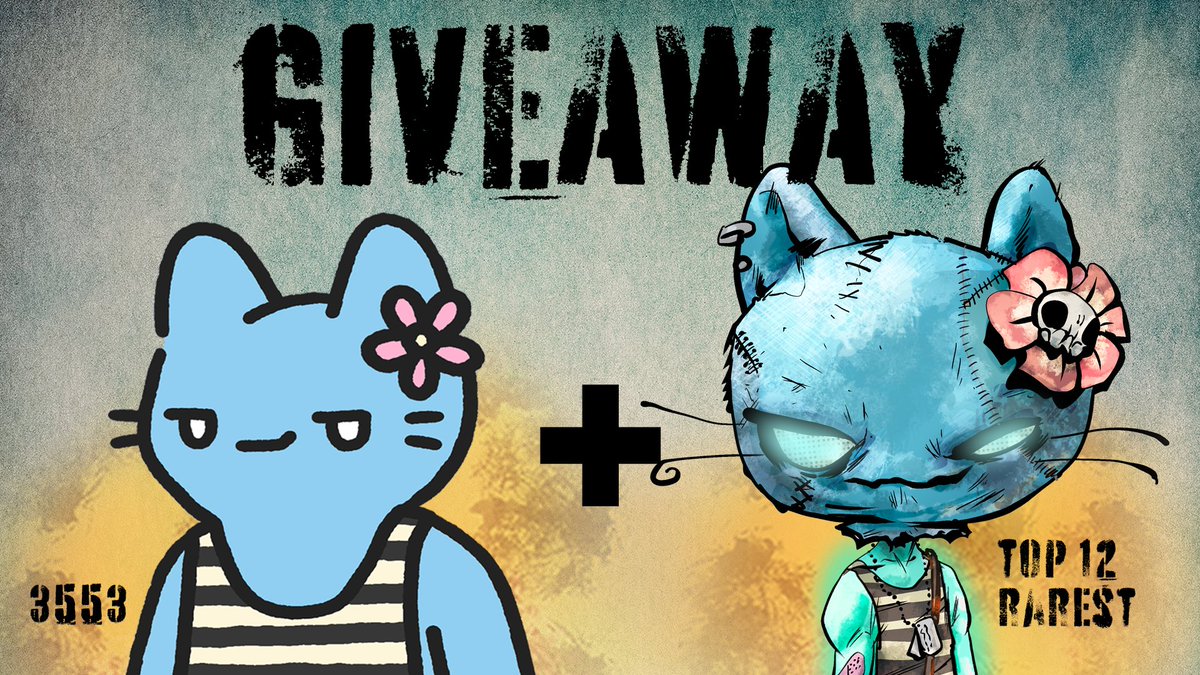 ☢️ DOUBLE CAT GIVEAWAY ☢️

@coolcatsnft 3553 plus
Top 12 rarest Nuclear Nerd!

To win both:

✅ Retweet
✅ Follow <a href="/nuclearnerds/">Nuclear Nerds</a>  

Winner announced 11/1 11amPST
(Must be following at time of drawing to win)
