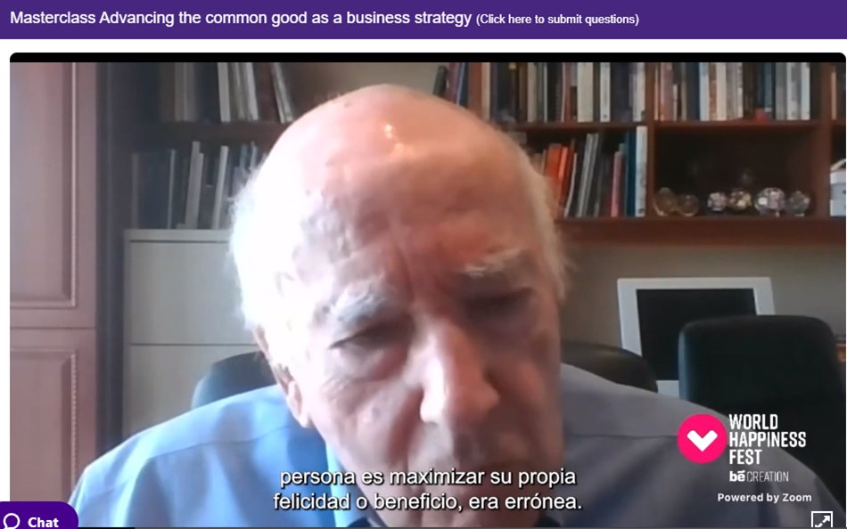 En estos momentos #PhilipKotler en #Wellbeing360. Como profesional en #Marketing, me emociona mucho escuchar a este gran mentor sobre #OrganizacionesPositivas. 

@monicsoto @AlexisRzSs @marciapaola_ @DaveEspadas ¡Aún pueden ingresar: bit.ly/Inscribete_Wel…! #ViviendoWellbeing360