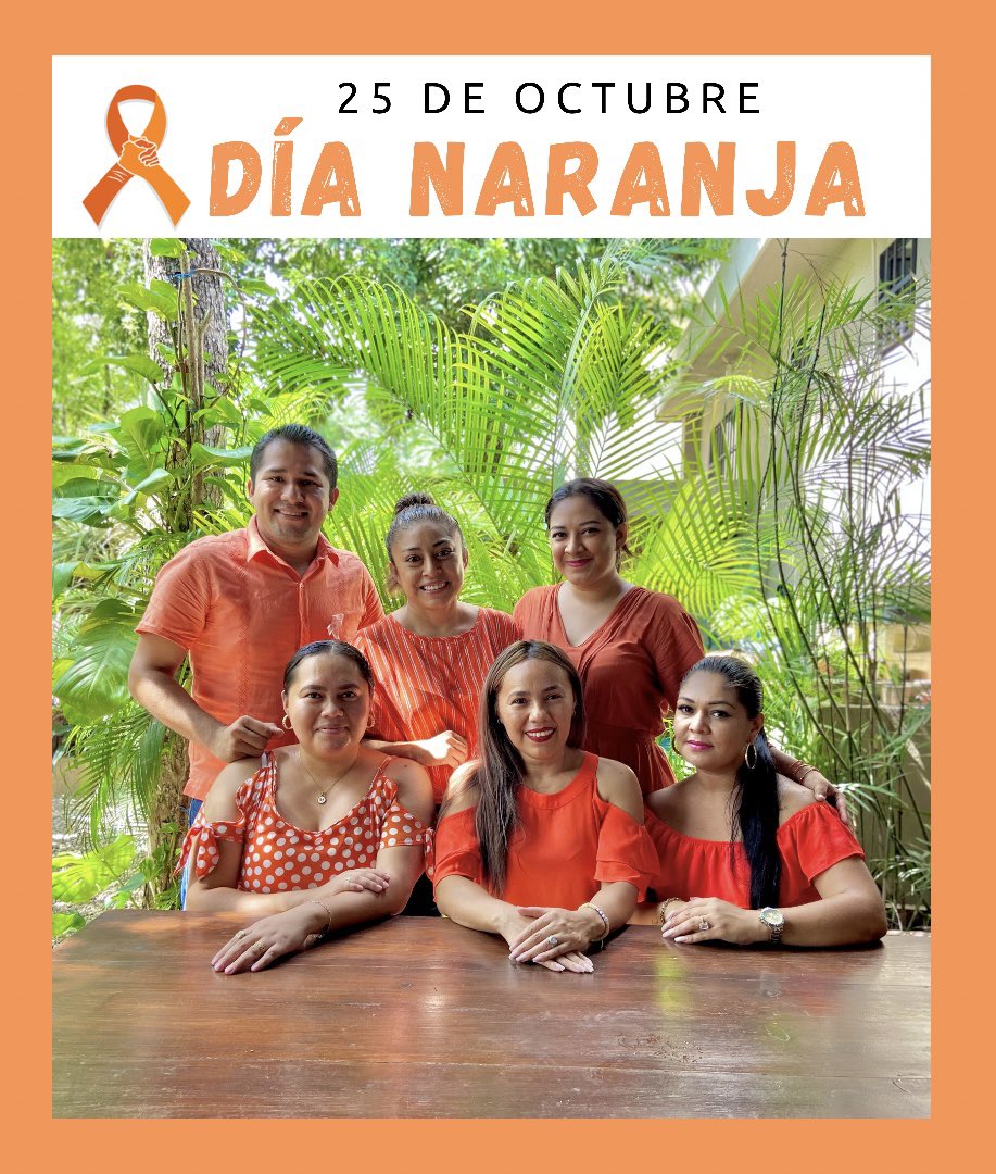 yennylopezqroo's tweet image. #DíaNaranja | Por una vida libre de violencia contra las #Niñas y las #Mujeres. ✋🙎‍♀️👧🏻