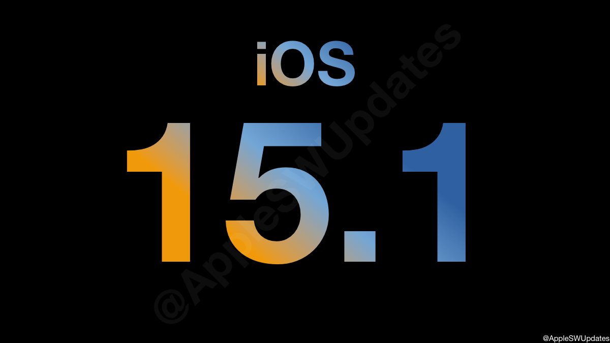 iSWUpdates's tweet image. iOS 15.1 (19B74) has been released. #iOS #iOS151