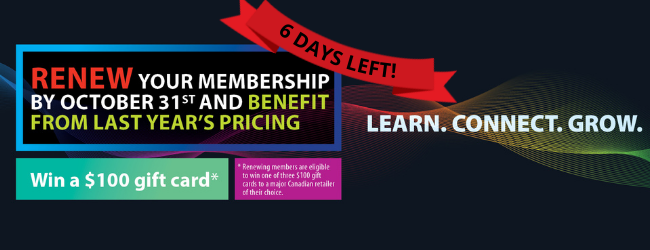 ONLY 6 DAYS LEFT to benefit from last year's membership pricing! 

Click on bit.ly/3l8vpB7, continue to benefit from great perks and be entered for a chance to win a $100 gift card!

#renewal #membership #cpbiicra #pension #benefits