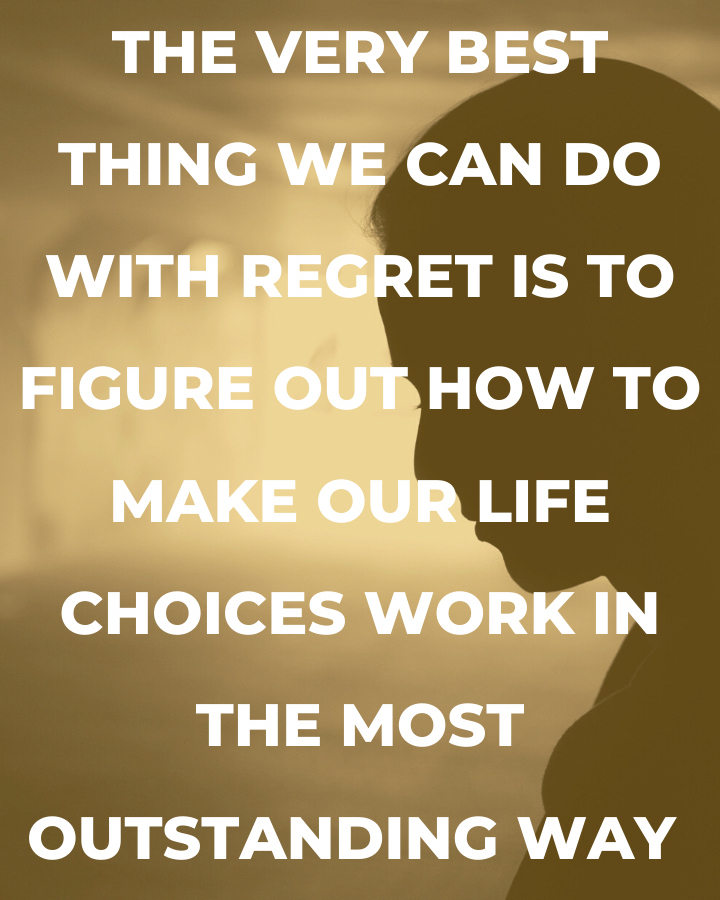 Trying hard to avoid a bad decision can paralyze you, preventing you from following through and moving forward. 

Most decisions are between a best choice and a less favorable one- not necessarily right or wrong. 

Once a decision is made, don't waste your time evaluating it anym