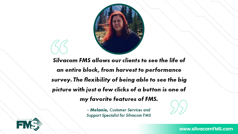 Silvacom's tweet photo. Meet Melanie! Customer Services and Support Specialist with Silvacom FMS.π²
#ForestManagement #ForestrySoftware #Forestry #ManageMyForest https://t.co/7dueklAAeX