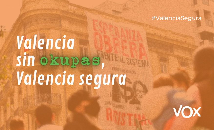 ‼️ Desde VOX proponemos una reforma legal para que la Policía pueda desalojar okupas sin orden judicial. Las Fuerzas y Cuerpos de Seguridad del Estado deberían poder echar a okupas con una patada en el culo. 

#ValenciaSegura