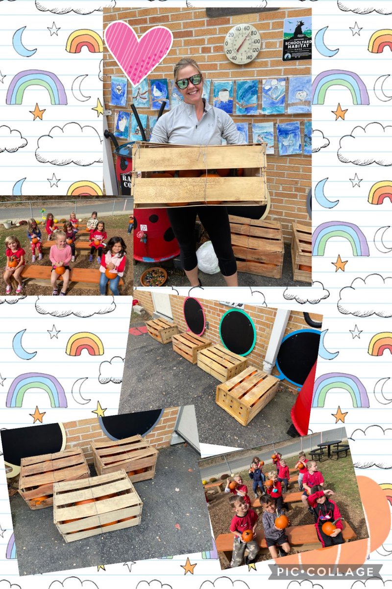 A huge thank you to <a href="/katelwelsh/">KateFarrell</a> our class mom for picking up 85 pumpkins from Huber Woods for our kindergarteners.Due to 🌧☔️ our class trip was cancelled for tomorrow.Thank you to Huber Woods for giving each student a 🎃#grateful#ThankYou #NutSwampNest @NutSwampTigers <a href="/MTPSpride/">Middletown Township Public Schools</a>
