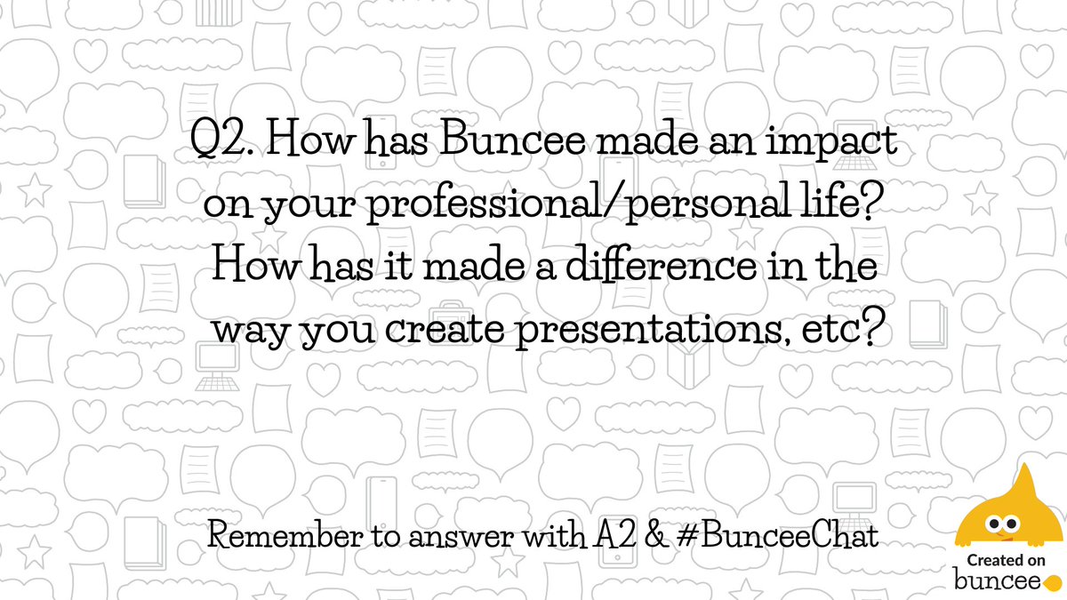 Z_Brarian's tweet image. Q2 coming up! Please be sure to respond to each question in the Q2/A2 format!  #BunceeChat