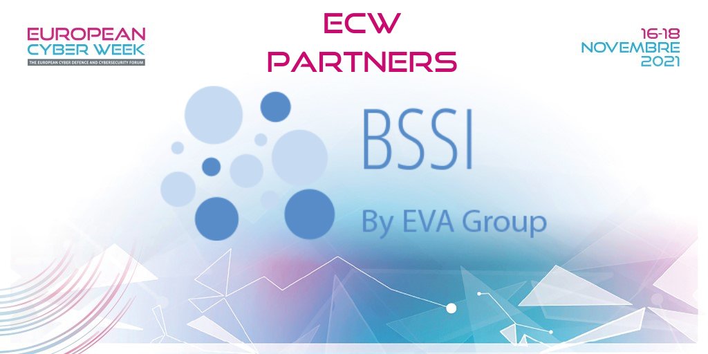 📣 Bienvenue à <a href="/BSSI_Conseil/">EvaBssi</a>, partenaire de la <a href="/EUCyberWeek/">European Cyber Week</a>  !

La mission de <a href="/BSSI_Conseil/">EvaBssi</a> est d’identifier et maîtriser les risques cyber. 

📍 Pour les rencontrer prochainement, inscrivez-vous ici 👇
lnkd.in/gtbWzf2
#Cybersécurité #sécurité #EuroCyberWeek