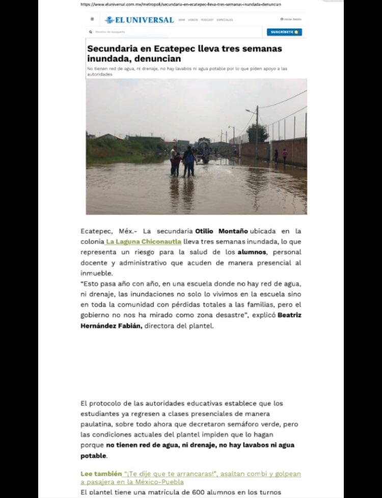 juanmar00084052's tweet photo. Exigimos solución para la SEC. OTILIO MONTAÑO DEL MUNICIPIO DE ECATEPEC Andrés  Manuel y la Mtra Delfina, Fernando Vilchis Contreras. @delfinagomeza , @lopezobrador_ https://t.co/IpdGlTc5fQ