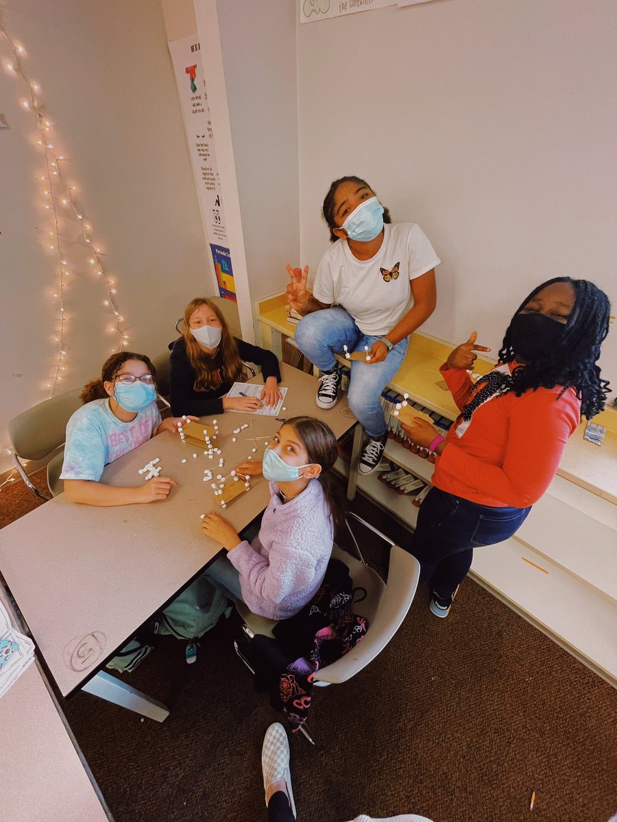 miss_dougan's tweet photo. today was a little-challenging-as we competed to see who’s marshmallow structure could best survive an earthquake simulation (made of jello)! My favorite part of the week is lab days, always puts a smile on my face seeing them put their brains together to do great things #OurDen https://t.co/w8VCCWBvBL
