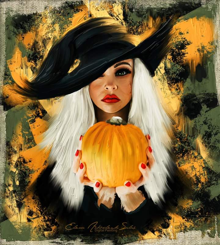 morenaclara62's tweet photo. Not all witches live in Salem ... we paint some of them!
#digitalpainting #corelpainter #thickpaintbrushes #digitalart #portrait #oilbrushes #textures #witchestime https://t.co/TCnWdV2mif