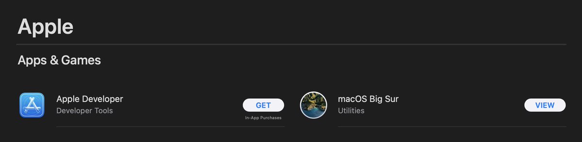 fograd's tweet photo. @AppleSWUpdates nope, the show up in App Store, unless it is different this year. https://t.co/hLTNsCFFoZ