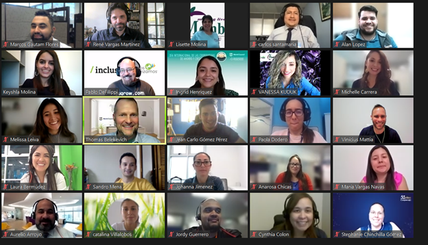 Inclusiv's <a href="/PabloDeFilippi/">Pablo DeFilippi</a> and <a href="/Rene_A_Vargas/">René Vargas Martínez</a> moderated a Spanish-language session with young credit union professionals from Latin America and the U.S. w/ Vanessa Kuduk of <a href="/MembersCU/">Members Credit Union</a>, Michelle Carrera of <a href="/IndianaLeague/">Indiana Credit Union League</a> and Keyshla Molina of <a href="/ejecutivos_coop/">Asoc Ejecutivos Cooperativas</a>. Thank you to <a href="/WOCCU/">World Council of Credit Unions</a>!