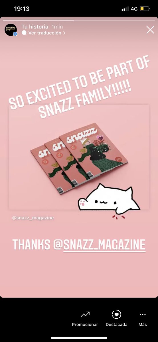 CreativeGuys_'s tweet photo. We will be appearing on this mag !!!! 🔥🔥🔥 

Follow them on Instagram 🙌🙌🙌

#magazine #issue3 #snazzmag #london #Uk #creativeguys #yeah https://t.co/biPHeD9Vt4