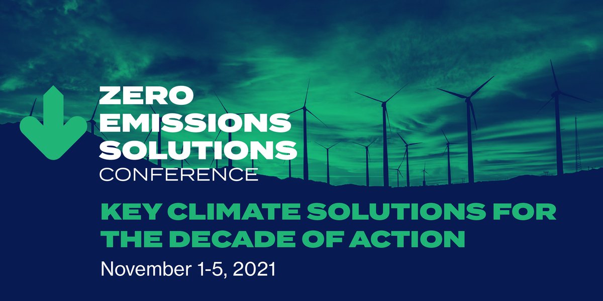 📣ClimateAction can only occur when technical experts, top scientists and engineers, business leaders, academia, and civil society come together to inform policymakers. 

#ZESC2021 features leaders in the climate field determined to reach real solutions!
👉eventbrite.com/e/zero-emissio…