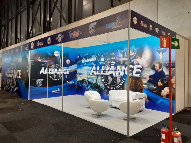 We ARE Ready !! 

The Alliance stand at 2021 World ATM Congress in Madrid
#WorldATM
#ATCOsBranch
#TheATCAlliance