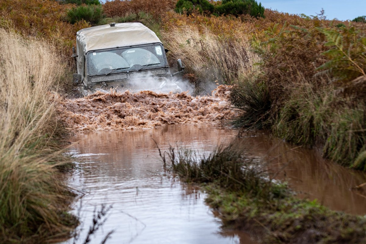 UKArmyLogistics's tweet photo. Over the weekend, 154 Regiment RLC successfully hosted Exercise MUDMASTER, the annual off-road driver training challenge that tests drivers’ skills and precision behind the wheel of different vehicles. 
#BritishArmyLogistics #WeSustain #WeAreTheRLC https://t.co/laWFox088o