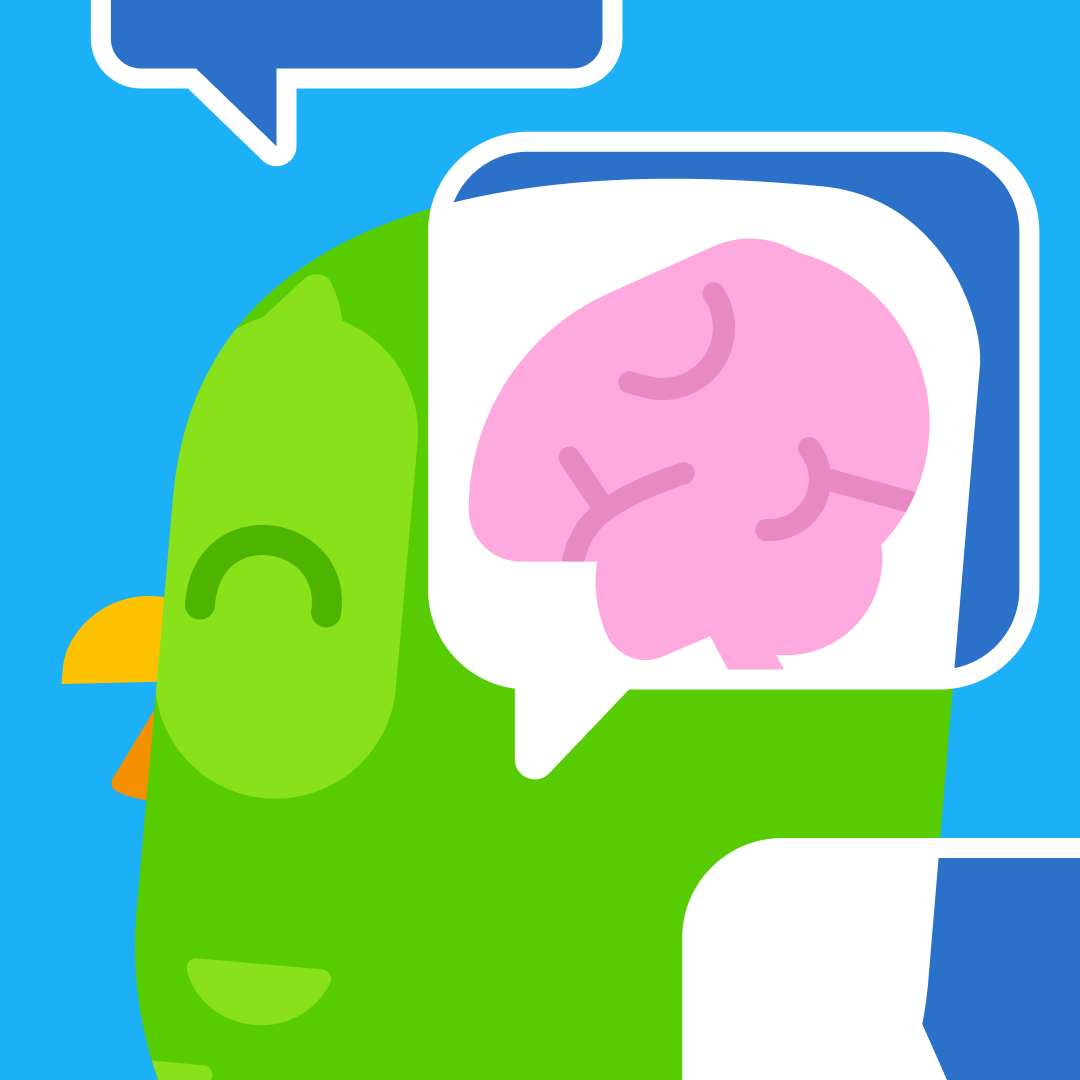 Duolingo on Twitter: "If you're learning on Duolingo, you're not only  having fun, but you're also reaping some awesome cognitive benefits! 🧠 New  research found that even the act of just learning