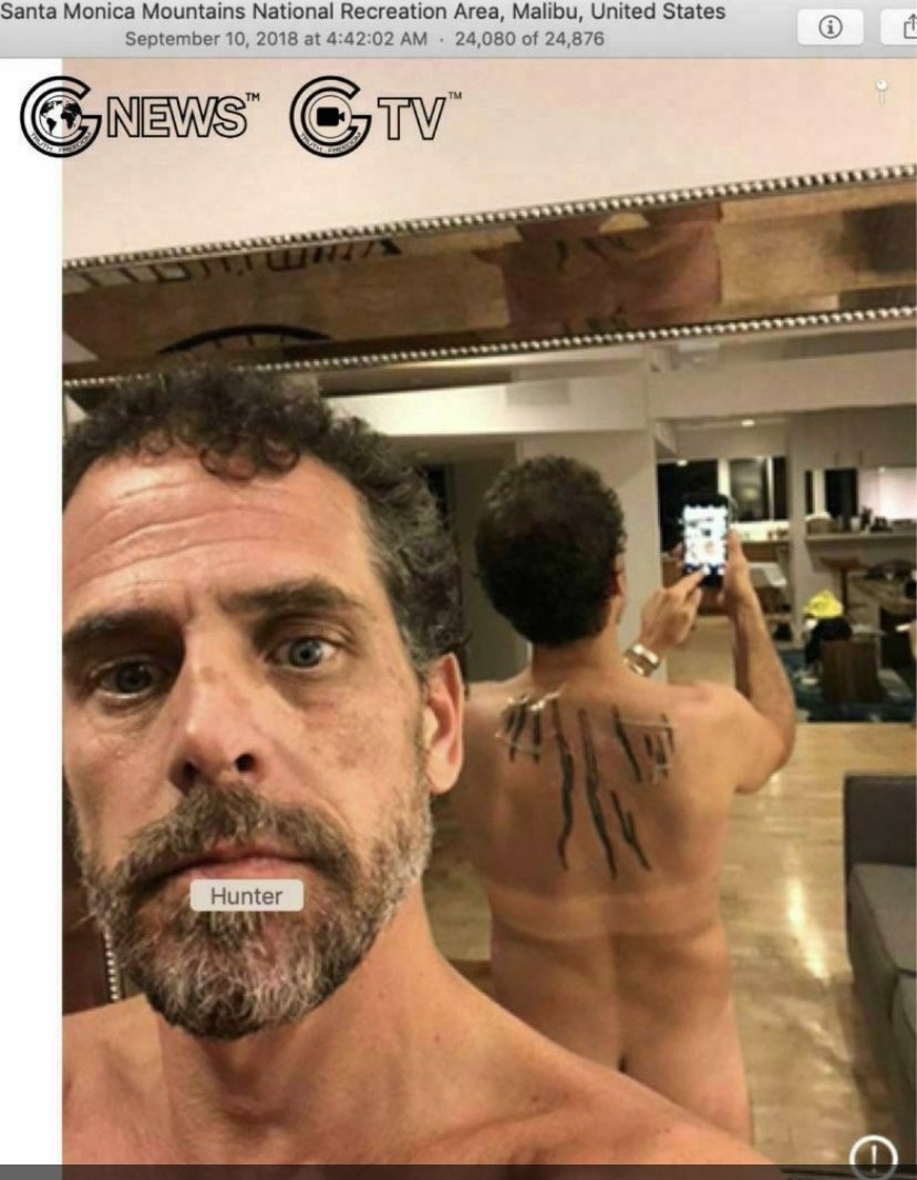 JosephBryja's tweet photo. @JoeMama123451 @DonaldJTrumpJr Sorry for the gross explicit pictures of crackhead
Hunter Biden
Hunter Bidens tattoo is an exact map of finger lakes
in upstate New York, area famous for Underground
Railroad tunnels for transporting sex slaves, creepy
mansions and abandoned military bunkers. https://t.co/onzcCdaBuR