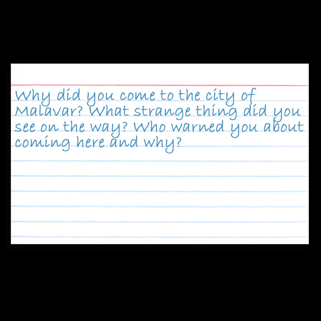 So your new campaign starts in the city of Malavar. You're racking your brain over why the PCs have come here... 

Make it easy on yourself. Just ask them! If you need to work a character into a story, give them a list of questions that tie to it.