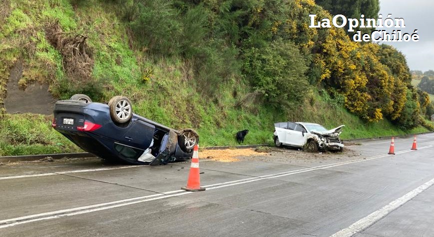 #Ancud #Chiloé: violenta colisión en #Mechaico dejó 2 heridos, uno de moderada gravedad | La Opinión de Chiloé laopiniondechiloe.cl/ancud-violenta…