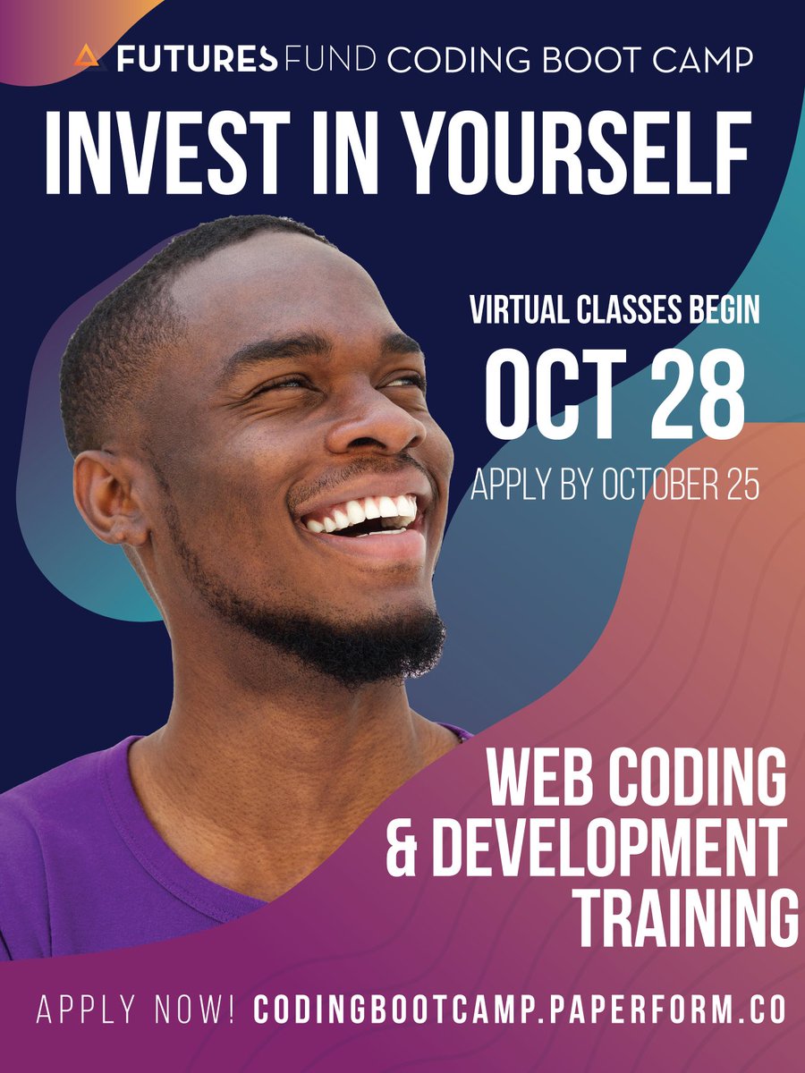 WallsProject's tweet image. Ready to start making six figures? Start with us by learning how to code! Sign up for our coding boot camp TODAY 👩‍💻🧑‍💻 codingbootcamp.paperform.co