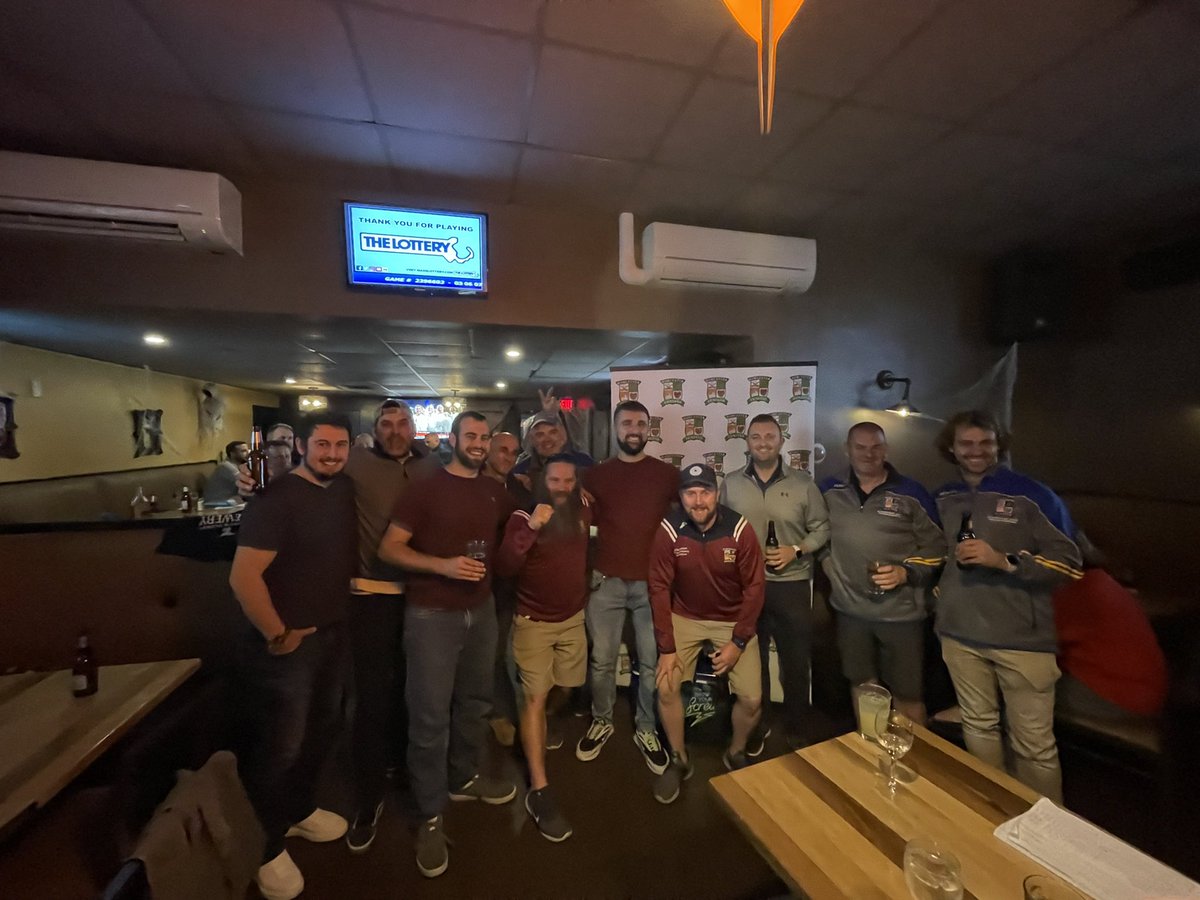 Worc_Fenians's tweet photo. A few more pics from the festivities on Saturday. A huge thank you to @funkymurphys for the amazing food. To say the food was fantastic would still be an understatement. Amazing waitstaff, incredible food, awesome atmosphere, and always the best time. Thank you! https://t.co/GDxLwBvKCk