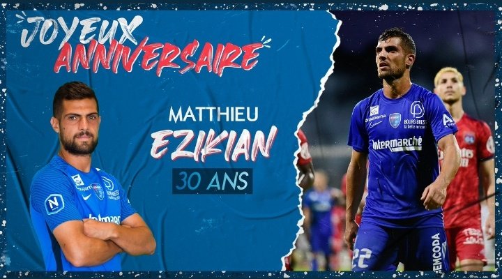 On souhaite (avec un peu de retard 😅) un très joyeux anniversaire à <a href="/MattEzikian22/">Matthieu Ezikian</a> qui fête ses 30 ans !

Joyeux anniversaire Mathieu ! 🎂
