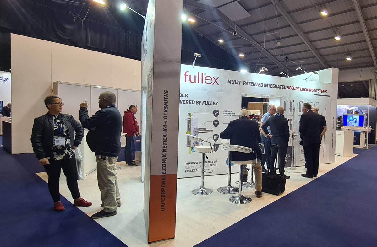 Fullexlocksltd's tweet photo. Our parent company @UAP_Limited were exhibiting at the @MLAExpo over the weekend showcasing the brand new #Fullex Kinetica+ K4 π€©
Their stand also showcased #LockingSystemsSystems, #GenuineLishi training with Martin Pink and a sneak preview of Fullex AI.
#MLAExpo #MLAExpo21 https://t.co/Vd0Oba4p62