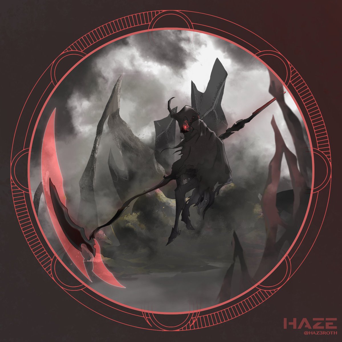 Apoctober day 23:Scythe 
#apoctober
 <a href="/Subjectively_5/">Subjectively</a>