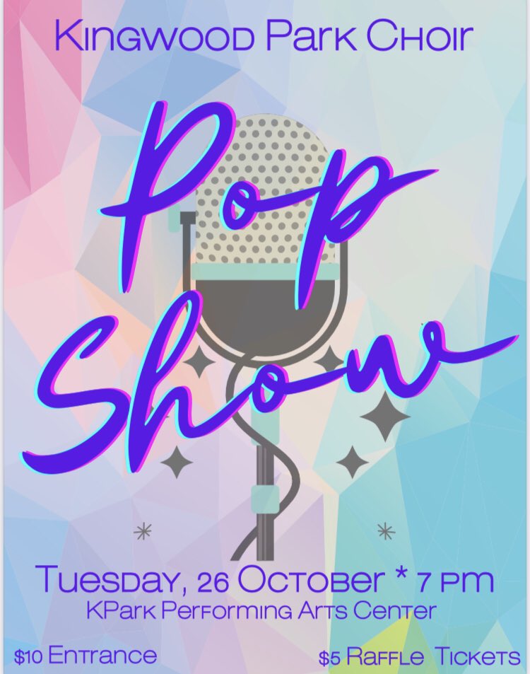 Come out and support our singers! #popshow