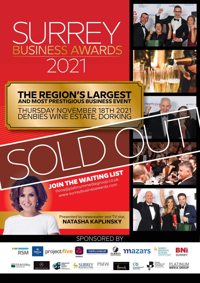 Surrey Business Awards tweet media