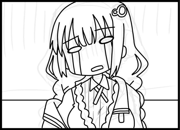今日中にアップできるように描いてます(゜□、゜) #ちびミクさん 
