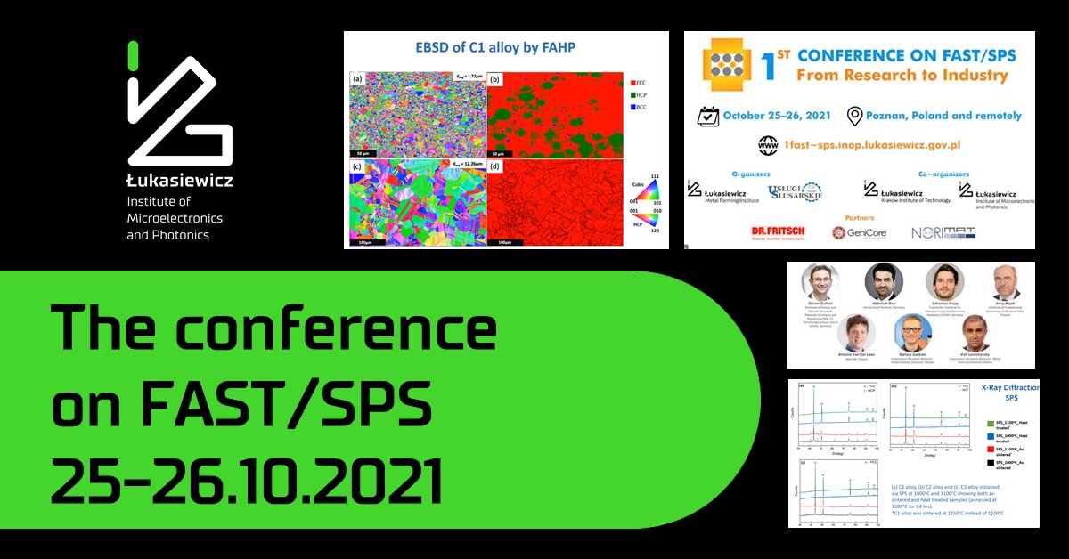 LukasiewiczIMiF's tweet photo. The first day of the conference on FAST/SPS is not over yet! Still, many great scientists from the whole over the world🌎are about to give a speech💪 #sparkplasmasintering #FAST #SPS @INOP_PL  @Lukasiewicz_KIT https://t.co/4qxFS2Ws76
