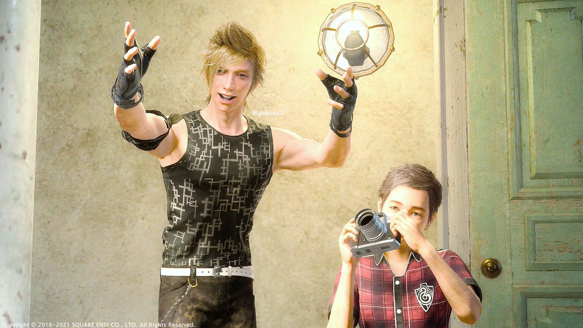 gakusa2's tweet photo. ๅชใใใๅ
ใใใ ใใญ
#FFXVWindowsEdition #Prompto #Talcott https://t.co/GsTRpMMk3o