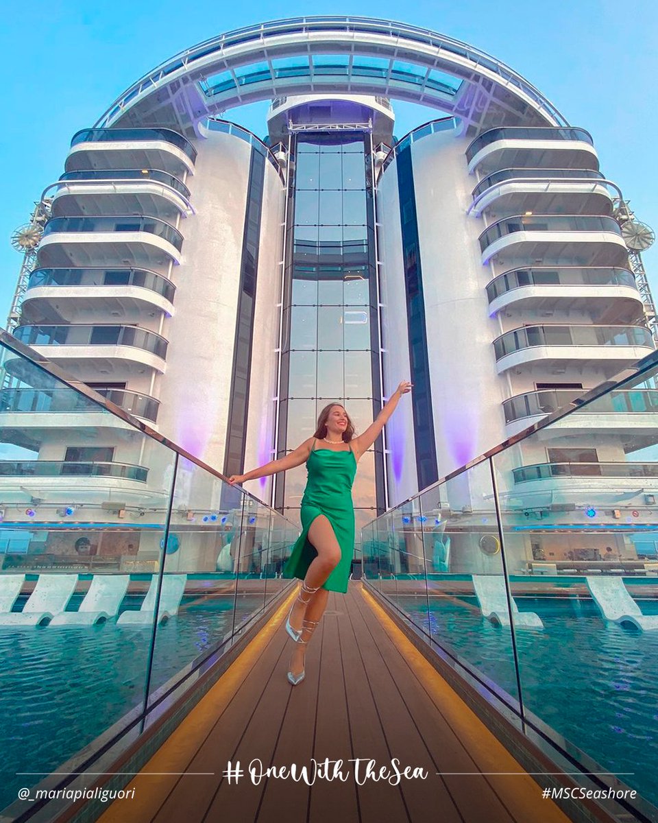 MSCCrucerosArg's tweet photo. Subí a bordo del #MSCSeashore lo antes posible y recreá esta imagen. ¡Muchas gracias María por compartir esta espectacular foto!

Dale rienda suelta a tu sentido del descubrimiento. #UnMundoDeDescubrimientos #SailingWithMSC https://t.co/YYmm7oJmAu